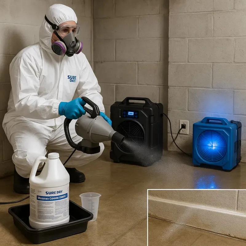 Sanitization and Odor Removal process in Coldwater, MI