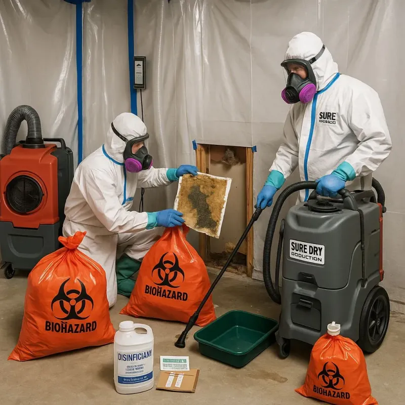 Contaminated Water Handling Protocols process in Coldwater, MI