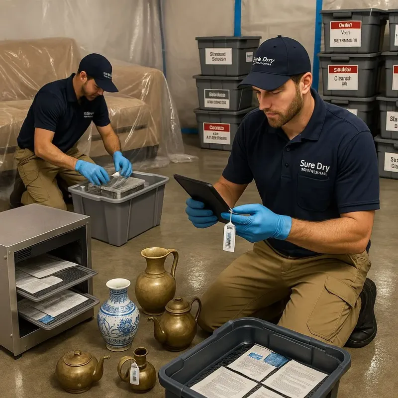 Content Protection and Restoration process in Coldwater, MI