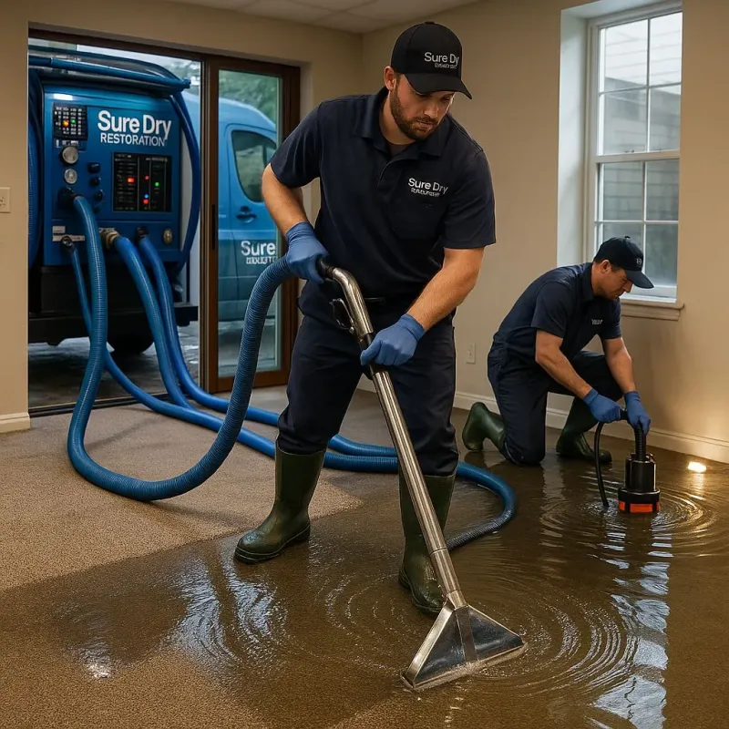 Water Extraction and Removal process in Coldwater, MI